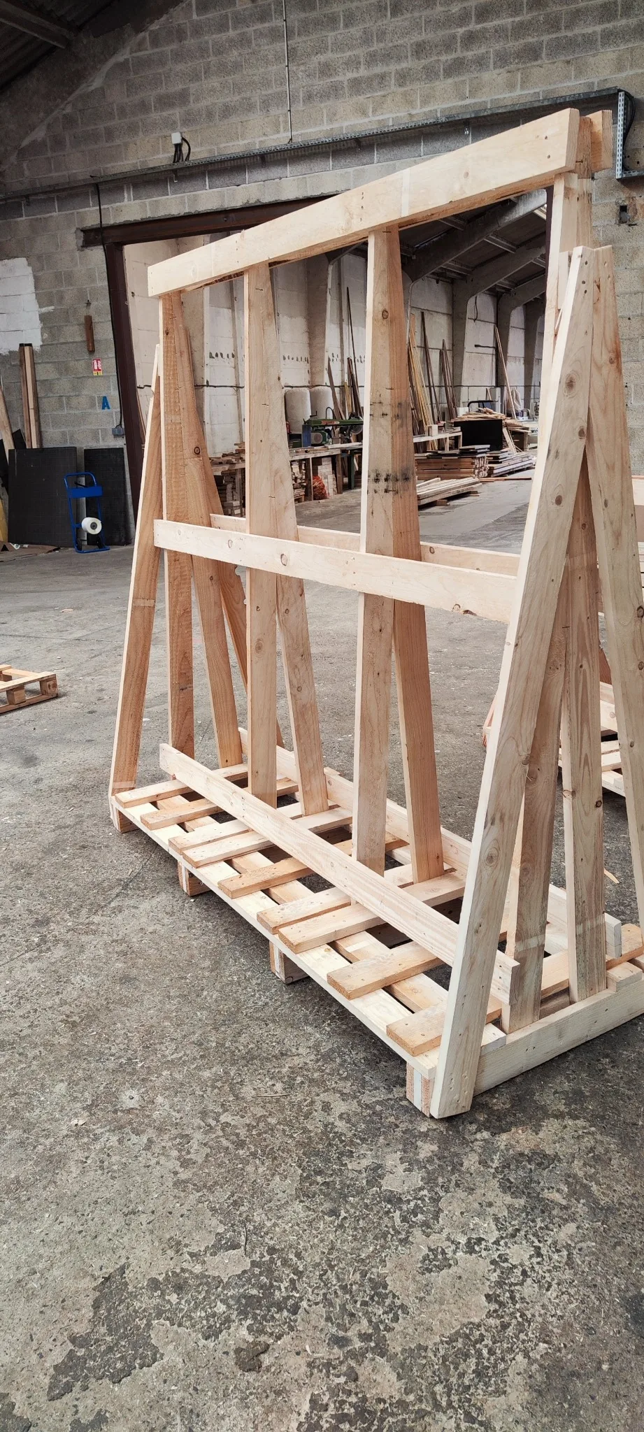 Chevalet en bois – exemple