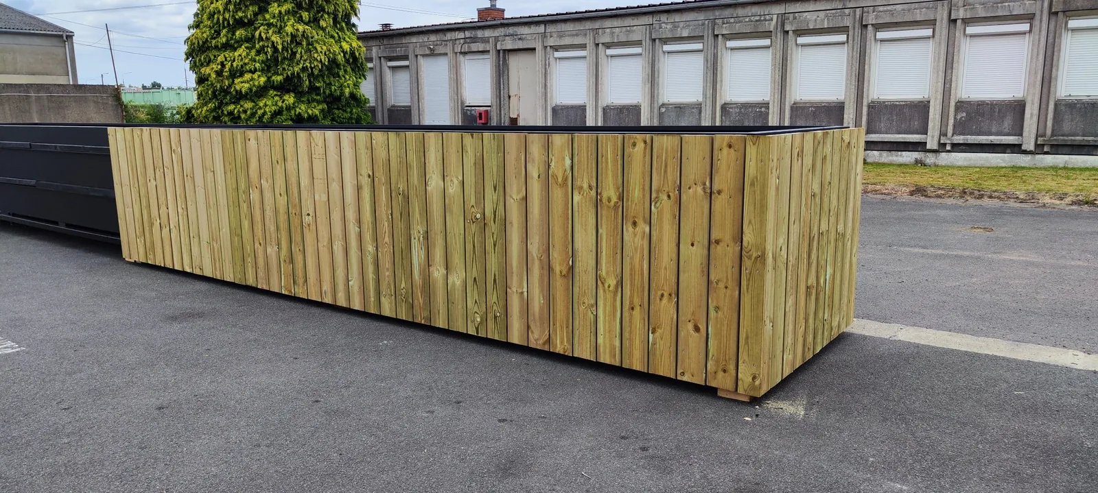 Réalisation bois – bac / structure